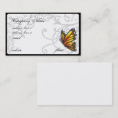 Monarch Butterfly visitekaartje (Voorkant / Achterkant)