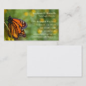 Monarch Butterfly Visitekaartje 3 (Voorkant / Achterkant)