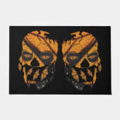 Monarch Butterfly - vleugels van vlinderschedels Deurmat (Voorkant)
