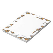 Monarch Butterfly Voeg Jouw naam Notitieblok toe (Linkerzijde)