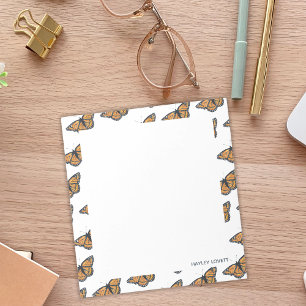 Monarch Butterfly Voeg Jouw naam Notitieblok toe