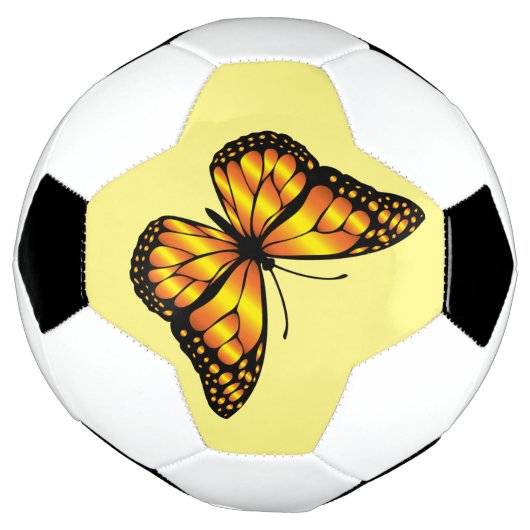 MONARCH BUTTERFLY VOETBAL (Gedraaid)