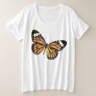 Monarch Butterfly Vrouwen Bella + Canvas Slouchy B Grote Maat T-shirt