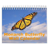 Monarch Butterfly Wall Agenda Kalender (Hoes)