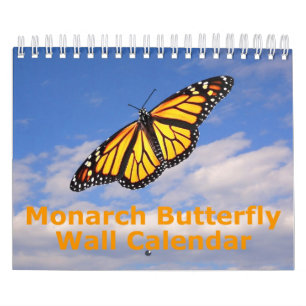 Monarch Butterfly Wall Agenda Kalender