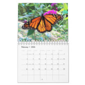 Monarch Butterfly Wall Agenda Kalender (Feb 2026)