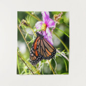 Monarch Butterfly Wandkleed (Voorkant)