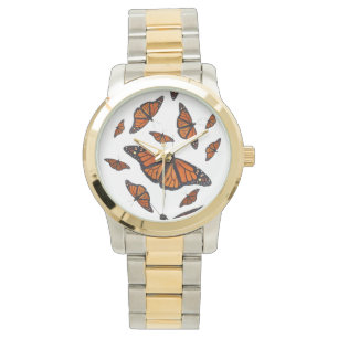 Monarch Butterfly Watch (Kies kleur) Horloge
