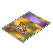 Monarch Butterfly Wedding Books Notitieboek (Linkerzijde)