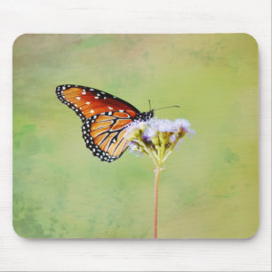 Monarch Butterfly Wildflower Art Muismat