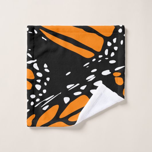 Monarch Butterfly Wing Design - Handdoekset Bad Handdoek (Wasdoekje)