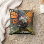 Monarch Butterfly Winged Gnome - Fantasy Creature Kussen (Deken)