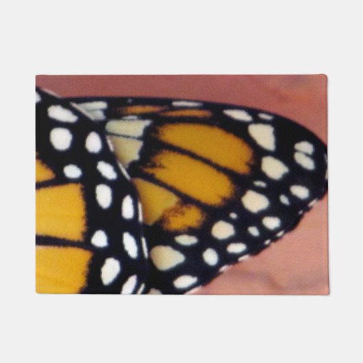 Monarch Butterfly Wings Doormat Deurmat (Voorkant)