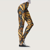 Monarch Butterfly Wings Patroon Leggings (Rechts)