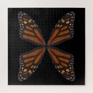 Monarch Butterfly Wings Patroon Legpuzzel