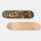 Monarch Butterfly Wings Patroon Persoonlijk Skateboard (Horizontaal)