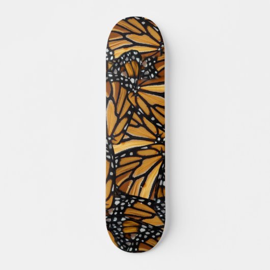 Monarch Butterfly Wings Patroon Persoonlijk Skateboard (Voorkant)