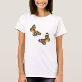 Monarch Butterfly Women's Basic T-shirt (Voorkant)