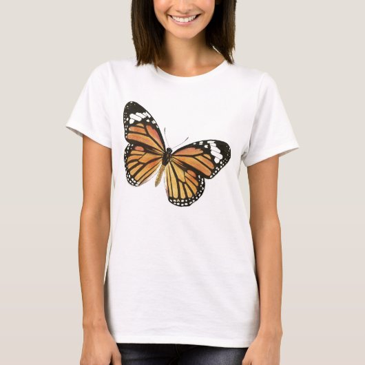 Monarch Butterfly Women's Basic T-shirt (Voorkant)