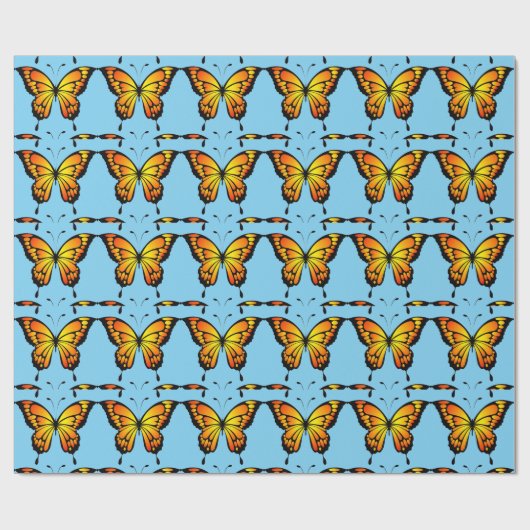 Monarch Butterfly Wrapping Paper Cadeaupapier (Vlak)