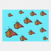 monarch butterflyse inpakpapier vel (Voorkant 2)