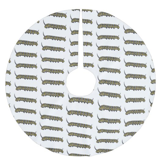 Monarch caterpijler cartoon illustratie kerstboom rok (Voorkant)