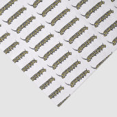 Monarch caterpijler cartoon illustratie tissuepapier (Detail)