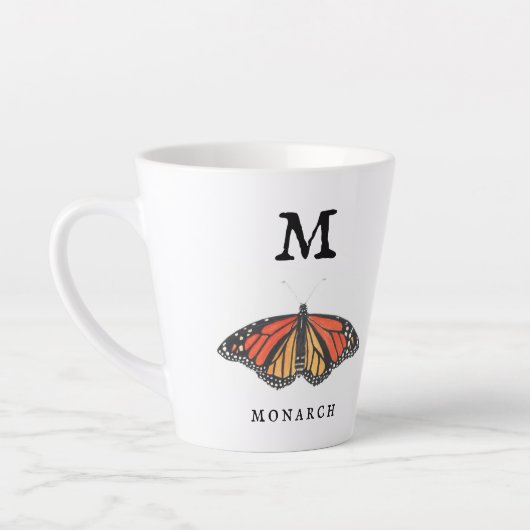 Monarch en Ladybug Latte Mok (Links)