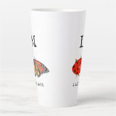 Monarch en Ladybug Latte Mok (Voorkant)