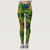 Monarch en molenroos leggings (Voorkant)