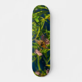 Monarch en molenroos persoonlijk skateboard (Voorkant)