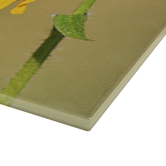 Monarch en zonnebloem snijplank (Hoek)