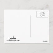 Monarch Flutters Verticaal Briefkaart (Achterkant)