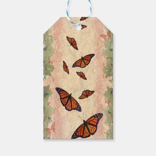 Monarch Garden Gift-Labels Cadeaulabel (Voorkant)