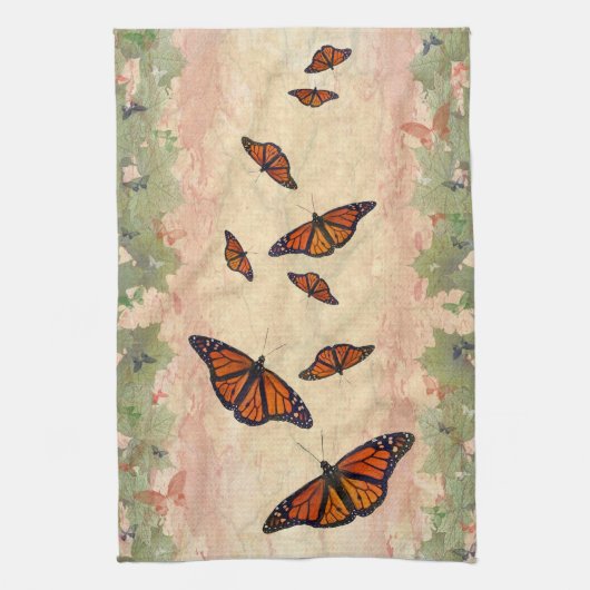 Monarch Garden Keukendoek Theedoek (Verticaal)