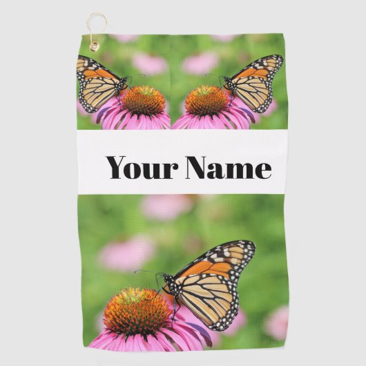Monarch Golfhanddoek (Voorkant)