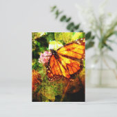 Monarch Grunge Briefkaart (Staand voorkant)