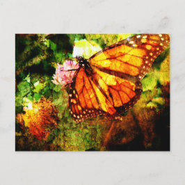 Monarch Grunge Briefkaart