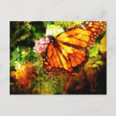 Monarch Grunge Briefkaart (Voorkant)