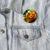 Monarch Grunge Ronde Button 5,7 Cm (In situ)
