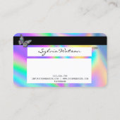 Monarch Holograph Dank u voor de moderne credit Ka Visitekaartje (Achterkant)