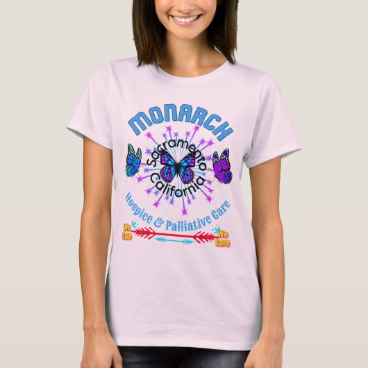 Monarch Hospice and Pallaitive Care T-Shirt (Voorkant)
