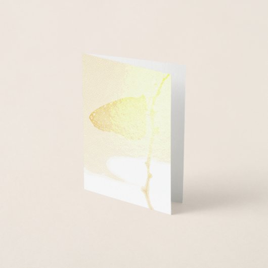 Monarch in het ochtendlicht folie kaarten (Voorkant)