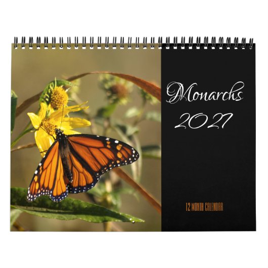 Monarch kalender 2027 (Hoes)
