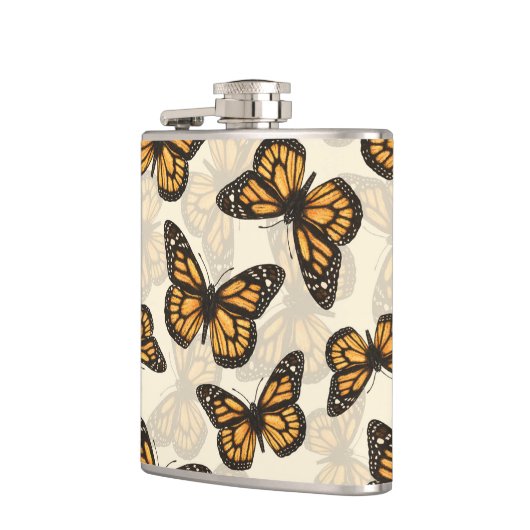 Monarch-kartonnen Heupfles (Links)