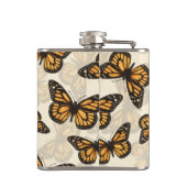 Monarch-kartonnen Heupfles (Achterkant)