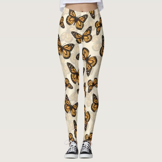 Monarch-kartonnen Leggings (Voorkant)