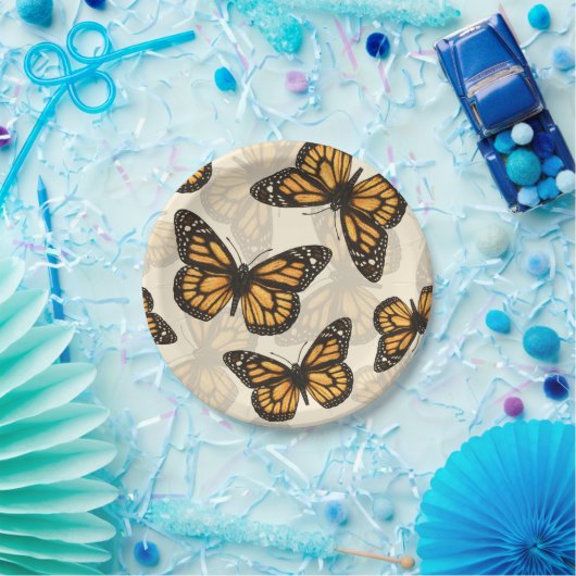 Monarch-kartonnen Papieren Bordje (Feest)