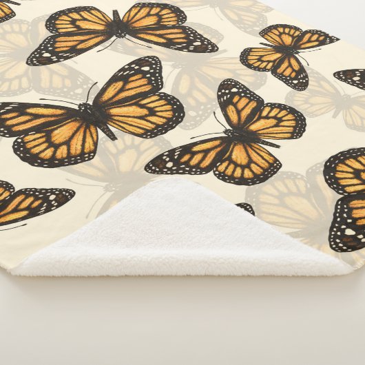 Monarch-kartonnen Sherpa Deken (3/4)