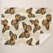 Monarch-kartonnen Sherpa Deken (Voorkant (horizontaal))